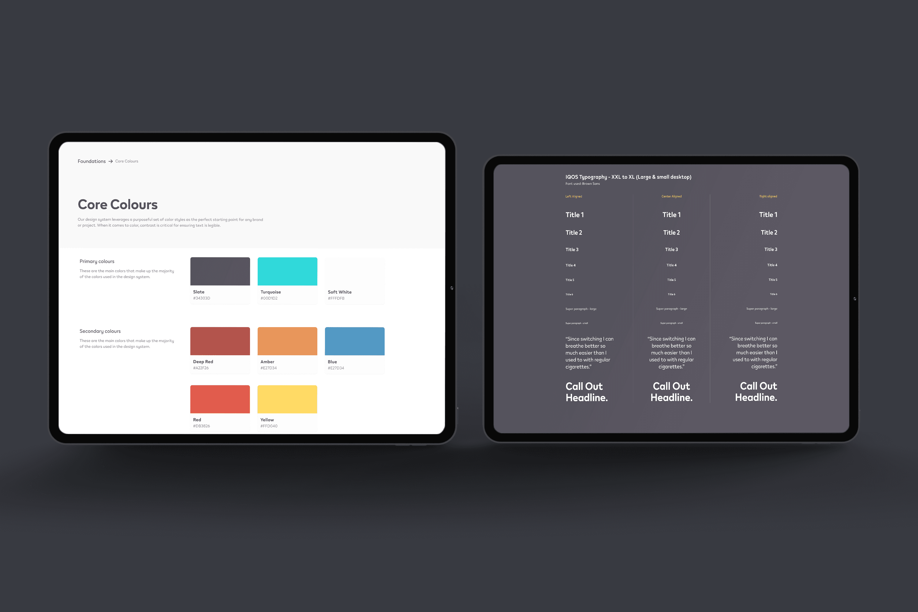 Refined components from the migration, redrawn and optimised in Figma